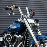 Hoprousa Chrome 10" Rise HandleBar for Harley Davidson Softail 2018-later Fatboy