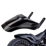 Hoprousa GT Gloss Black Short Rear Fender  With Brake Turn Lights for '18-Later Harley Fatboy Breakout 260mm Rear Tire