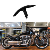 Hoprousa Motorcycle Fender,Gloss Black Short Front Fender Compatible with 2018-2023 Harley Davidson Softail BREAKOUT FXBR