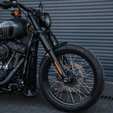 Hoprousa 21" x 3.25" Front Spoke Wheel Rims Gloss Black for Harley Davidson Softail 2018-2023 Street Bob Softail Standard - 21 x3.25 Inch Harley Wheels Tubeless Motorcycle Rims