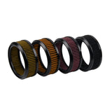 HOPROUSA Multi-color AIR Filters For HOPROUSA Round Air Cleaner for Harley Davidson Softail Touring Models