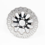 Hoprousa Rear Front Brake Discs Chrome Stainless Steel Rotors Great Performance For Harley Davidson Softail Models